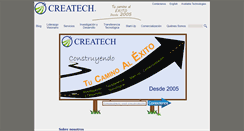 Desktop Screenshot of createch.cl